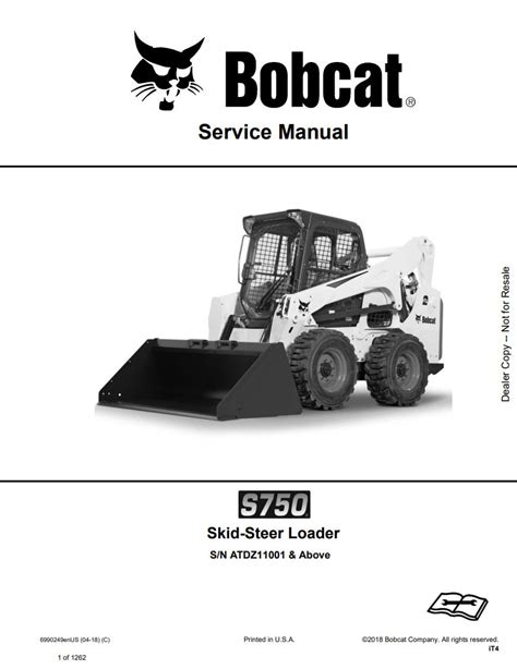 bobcat skid steer service manual